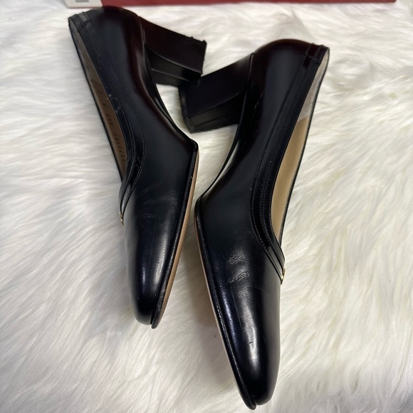 SALVATORE FERRAGAMO nero calf leather black shoes - Picture 5 of 11